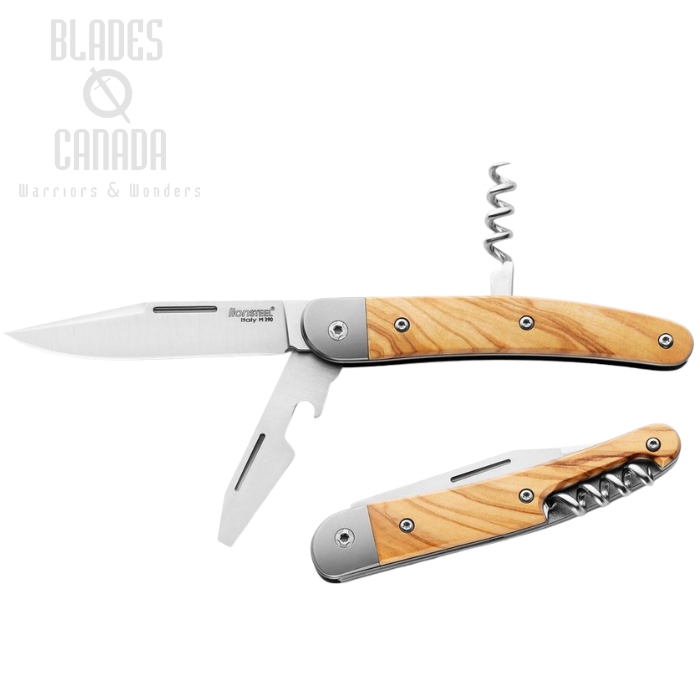 Lion Steel JK3 CVG Jack Slipjoint Folding Knife, M390 Triple, Olive Wood